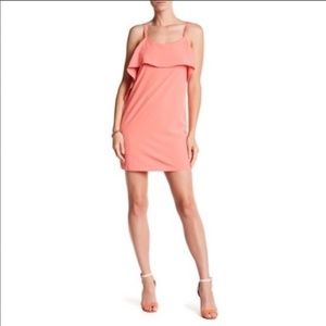 🔥6/$25 NWT  Vanity Room Coral Cocktail Dress  XS